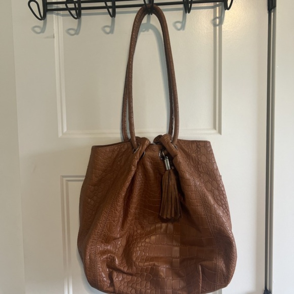 Vintage Michael Kors Bag‎ Cognac Camel Tan Tassel